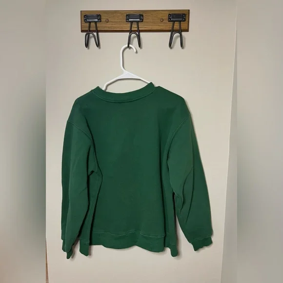 White Fox Crew Neck Sweatshirt - Picture 2 of 4